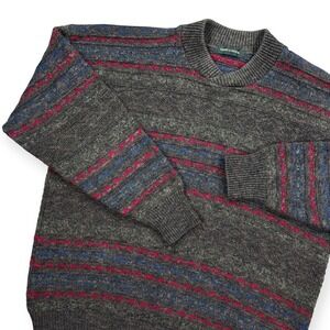 Vintage Marks & Spencer Sweater Men's Large Fair Isle Acrylic Crewneck Canada